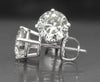 1.00–10.00 Ct Lab-Grown Diamond Solitaire Stud Earrings – D VVS2, 14K Gold, IGI Certified