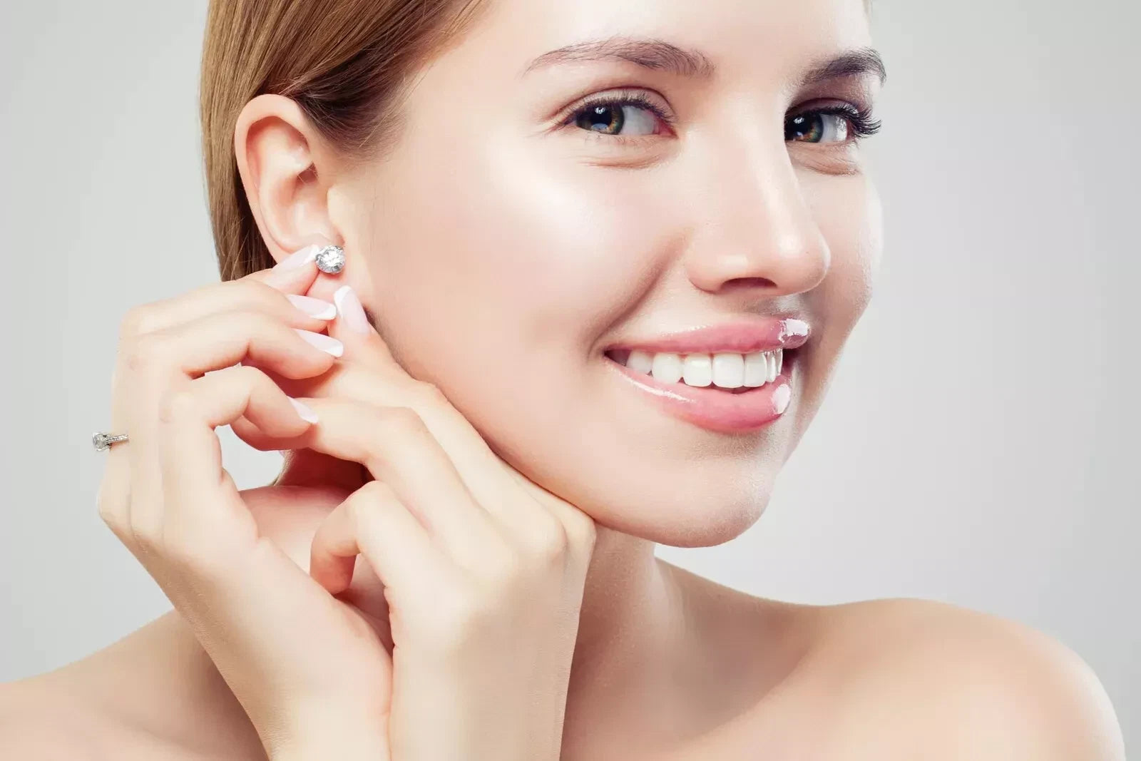 3.00 CT Lab-Grown Diamond Stud Earrings – 14K White Gold, Round Cut, E VS1, Certified