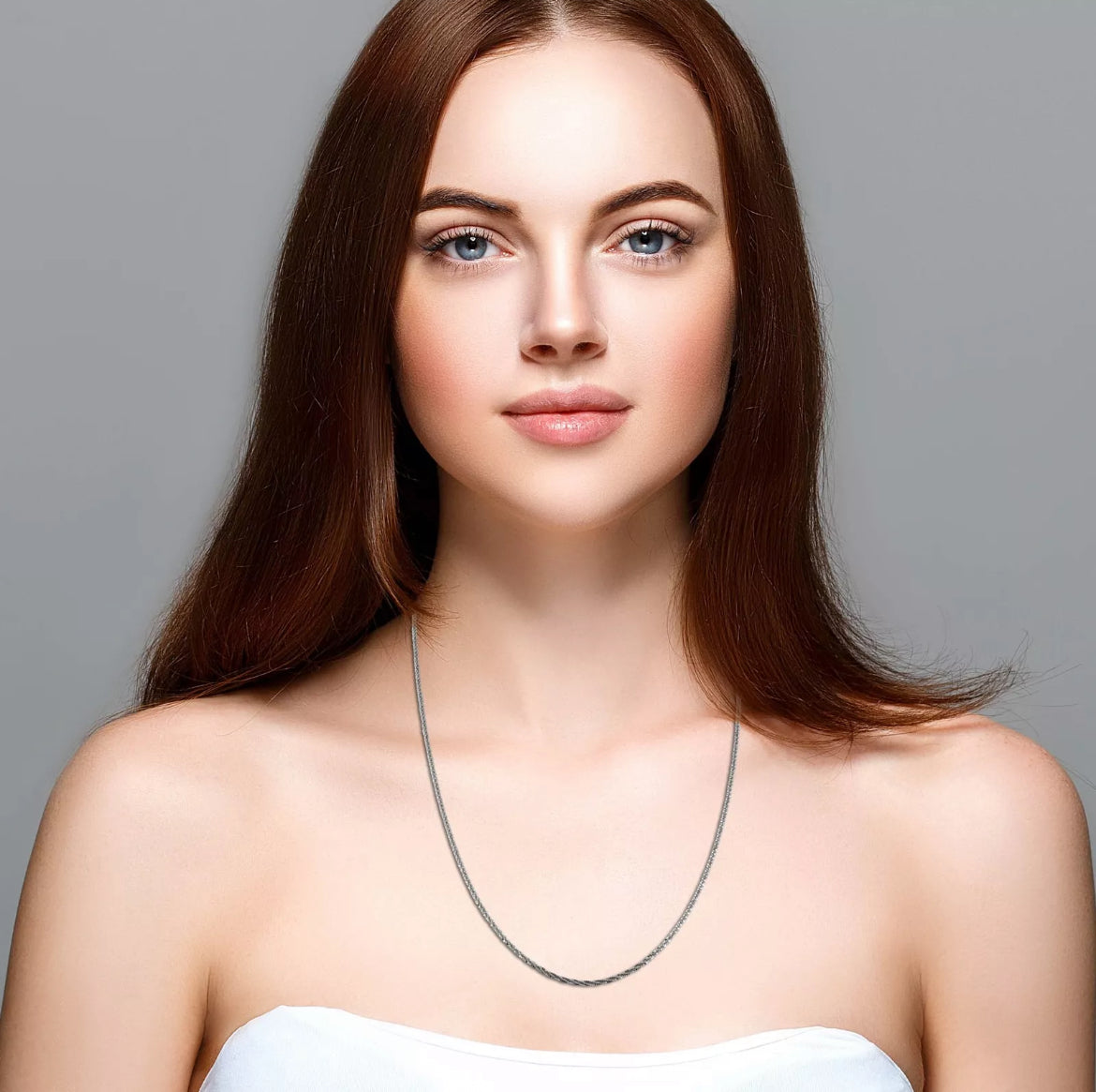 925 Sterling Silver Adjustable 2mm Or 2.5mm Margarita Twisted Rock Chain