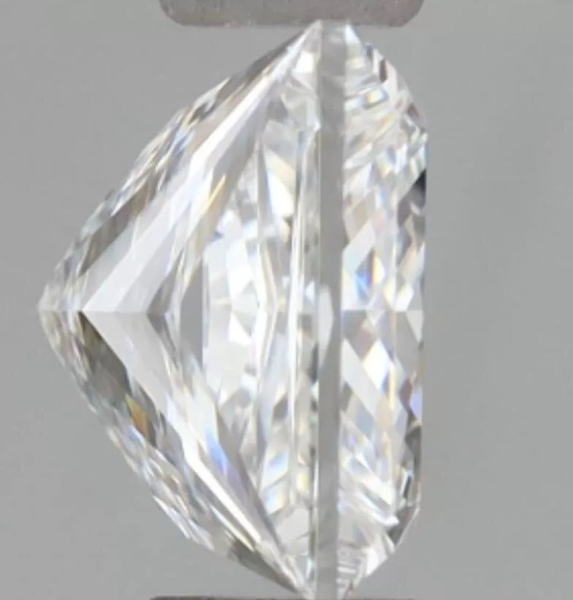 Lab Grown 2.24 Ct PRINCESS Cut IGI Certified CVD Diamond D Color VS2 Clarity