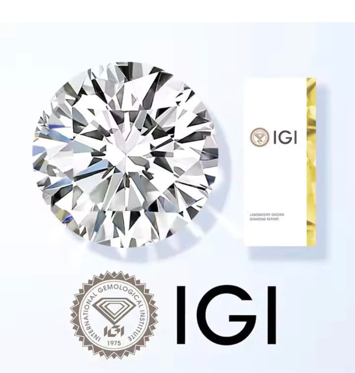 IGI 3.00Ct Oval Cut E VS1 Lab Grown Diamond Engagement Ring in 14K available in white cold, yellow gold or Two-Tone Gold
