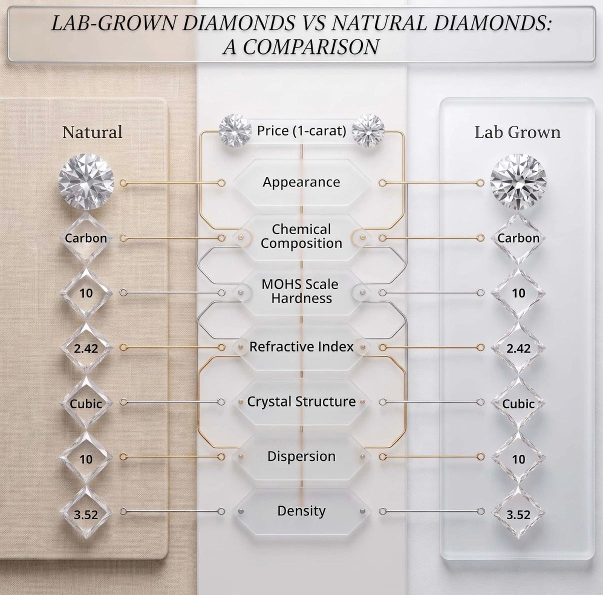 3.55 carat Round Cut IGI Certified Lab Grown Diamond Engagement Ring VVS2 E White Gold 14k
