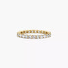 1.00 Carat D VS1 Round Cut Lab Grown Diamond Eternity Band Shared Prong 14k Gold