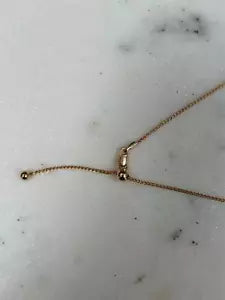 14k Rose Gold Plated Over 925 Sterling Adjustable 1.3mm Spiga Wheat Chain