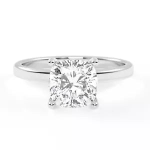 IGI Certified 1 - 5 CT E/VS1 Cushion Cut Diamond Engagement 14k Ring Lab Grown