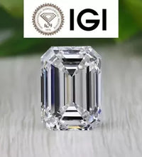 Emerald 1-5 Carat IGI Certified Loose Lab Grown CVD Diamond G Color VS1 clarity