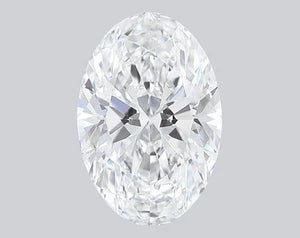 IGI Certified 3.00 Carat Oval Cut Loose Lab Grown Diamond F Color VS1