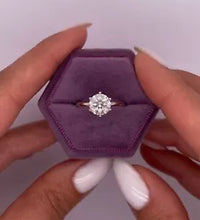 1.50 Carat G VS1 Round Solitaire Real Lab Grown Diamond Ring IGI Certified