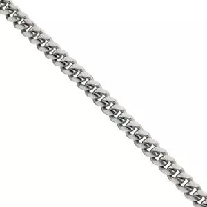 .925 Sterling Silver 5mm Cuban Miami Link Chain Necklace 24'' Solid - Italian