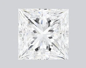 Lab Grown 3.00 Ct PRINCESS Cut IGI Certified CVD Diamond E Color VS1 Clarity