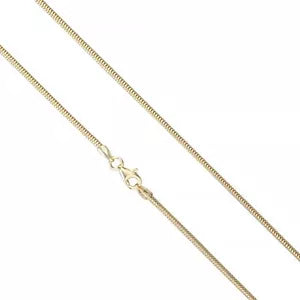 925 Sterling Silver 14k Gold-Plated 2mm Snake Chain Necklace All Sizes - Italy