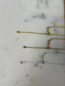 925 Sterling Silver Adjustable 1.3mm Spiga Wheat Chain Necklace, Adjusts to 24