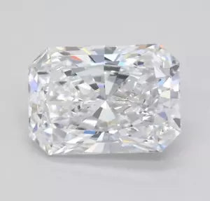 1.50 Cts RADIANT Cut IGI Certified Lab Grown CVD Diamond F Color VS1 Clarity