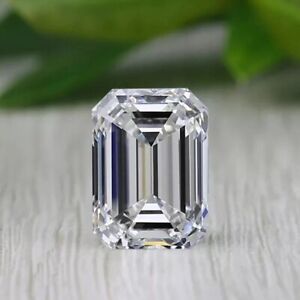 IGI Certified 2.50 Carat Emerald Cut Loose Lab Grown Diamond E Color VS1