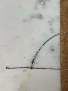 925 Sterling Silver Franco Chain Necklace 2mm Wide Adjustable Up to 24 inches