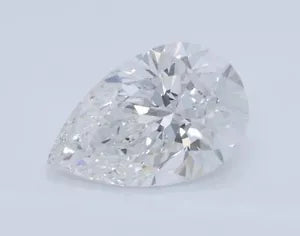 Pear Cut IGI Certified Lab Grown CVD 1 - 3 Carat Diamond F Color VS1 Clarity