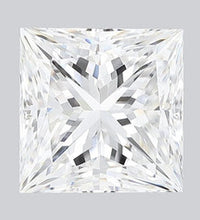Lab Grown 2.50 Ct PRINCESS Cut IGI Certified CVD Diamond E Color VS1 Clarity