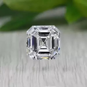 3.00 Ct F VS1 ASSCHER CUT IGI Certified Excellent CVD Lab Grown LOOSE Diamond